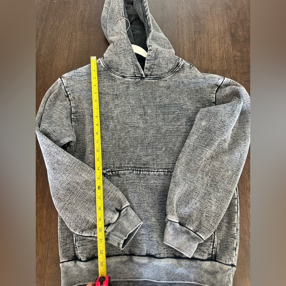TALENTLESS Charcoal Hooded Men's Sweater